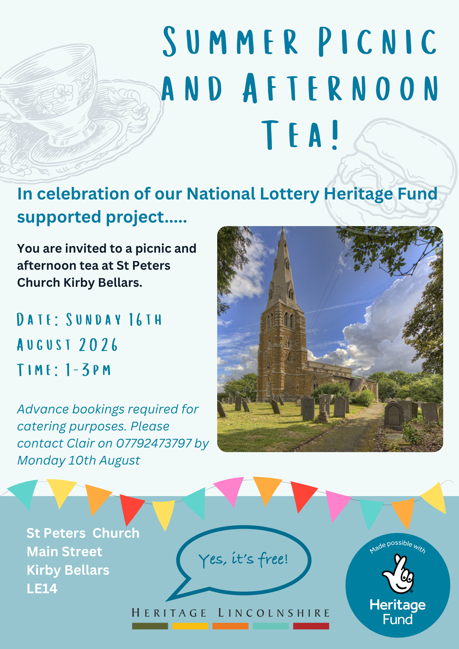 St Peter Kirby Bellars picnic